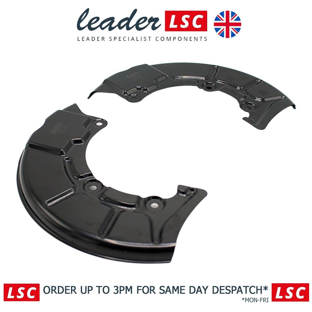 LSC 1J0615312A : Pair of Front Brake Disc Backing Plates Dust Covers Splash Guards - NEW - Image 7