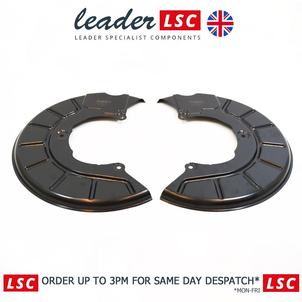 LSC 1K0615311F : Pair of Front Brake Disc Backing Plates Dust Covers Splash Guards - NEW - Image 8
