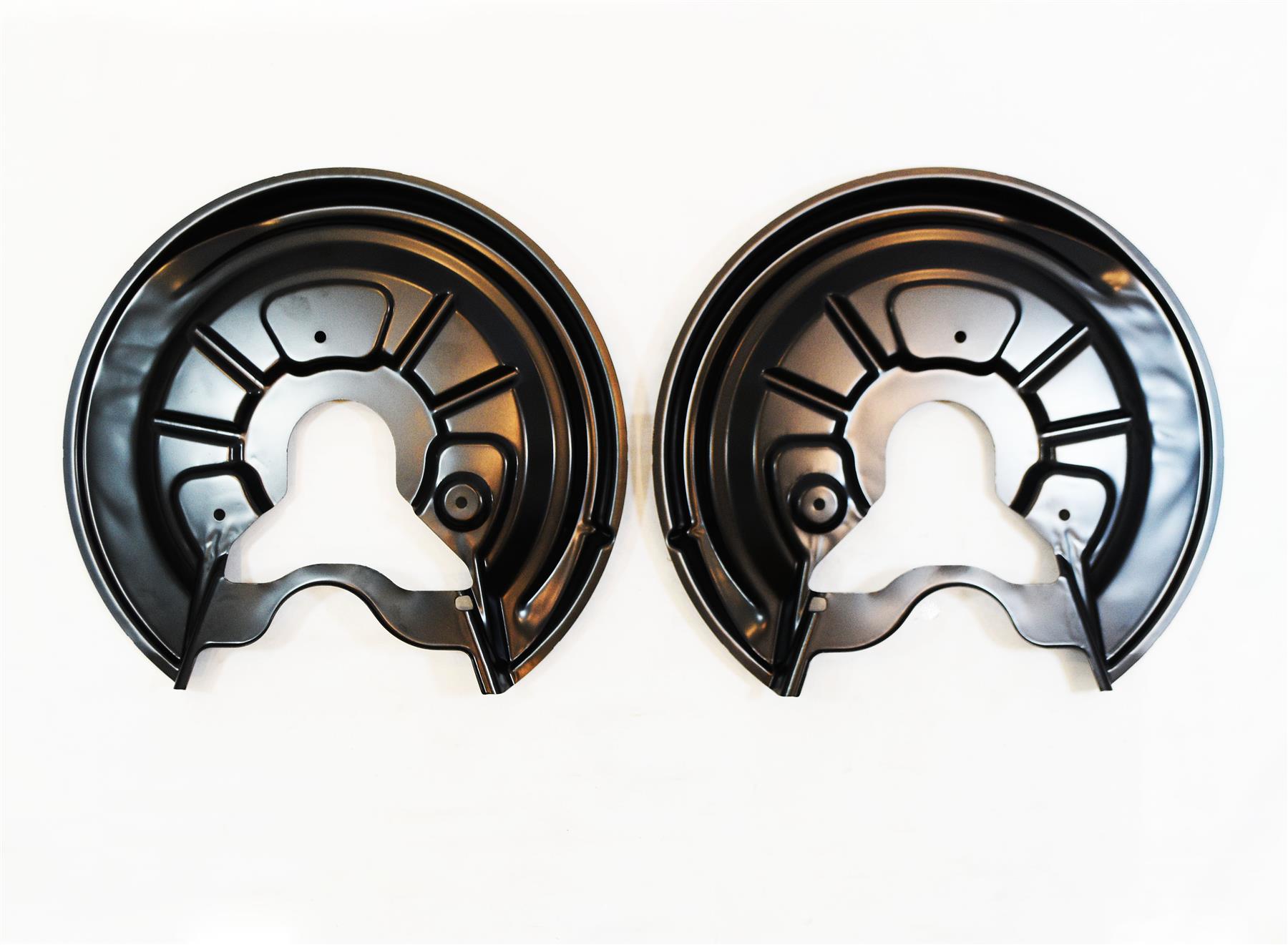 LSC 1K0615611AB : Pair of Rear Brake Disc Dust Covers Backing Plates Splash Panels - NEW - Image 2
