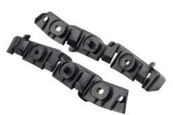 LSC 8P0807183A 8P0807184A : Pair of Front Bumper Mounting Brackets for Audi A3 - NEW