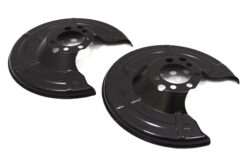 LSC 90498290 x 2 : GENUINE Pair of Rear Disc Brake Dust Shields Splash Guards Back Plates - NEW