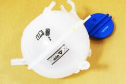 LSC 1K0121407A : Radiator Coolant Expansion Header Tank with Level Sensor and Cap - NEW
