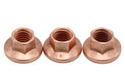 3 x 90502418 - M8 Manifold Nuts with 10mm Hex Head / Spanner - NEW