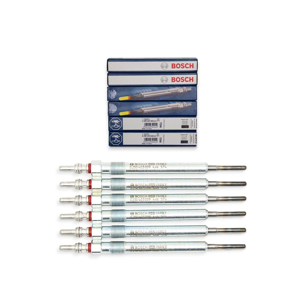 LSC 03L963319A : GENUINE 6 x Glow Plugs for Audi Seat Skoda VW - NEW