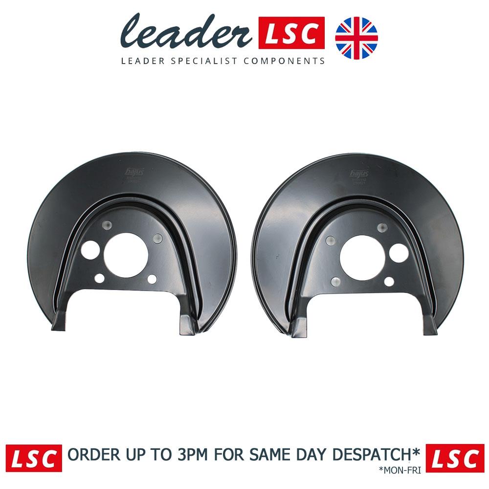 LSC 1J0615611D : Pair of Rear Brake Disc Backing Plates Dust Covers Splash Guards - NEW - Image 10