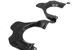 LSC 51746960 : PAIR OF Front Brake Disc Splash Guards Backing Plates Dust Shields Covers - NEW - Image 2