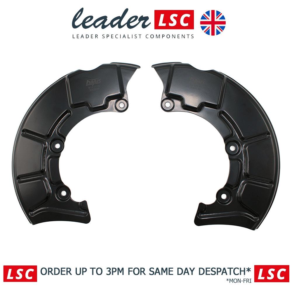 LSC 1J0615312A : Pair of Front Brake Disc Backing Plates Dust Covers Splash Guards - NEW - Image 10