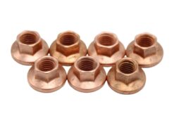 7 x 90502418 - M8 Manifold Nuts with 10mm Hex Head / Spanner - NEW