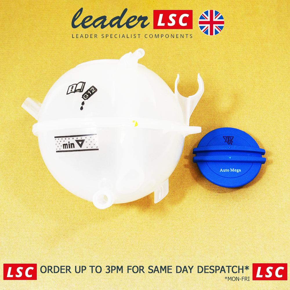LSC 1K0121407A : Radiator Coolant Expansion Header Tank with Level Sensor and Cap - NEW - Image 7