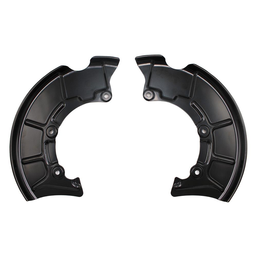 LSC 1J0615312A : Pair of Front Brake Disc Backing Plates Dust Covers Splash Guards - NEW - Image 4