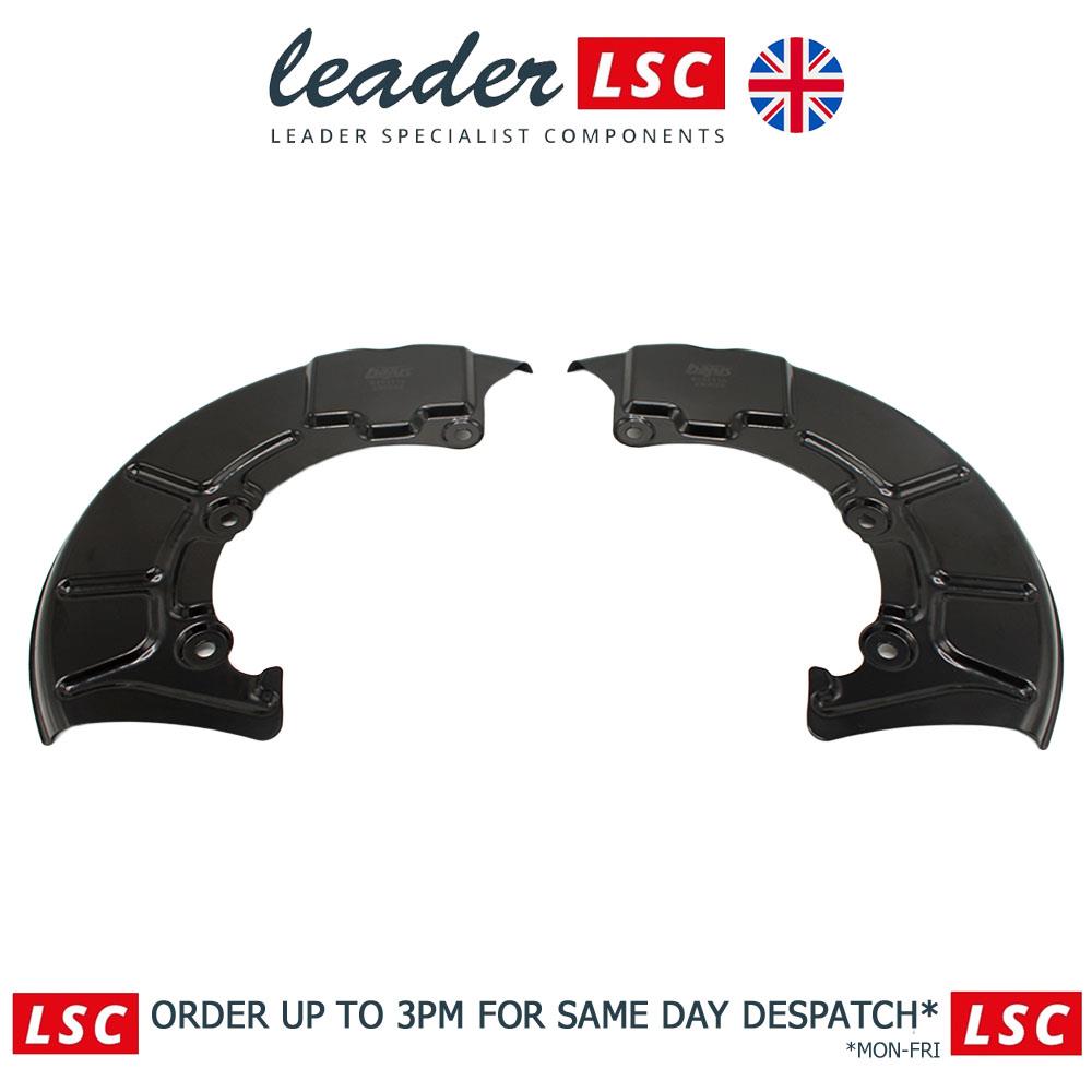 LSC 1J0615312A : Pair of Front Brake Disc Backing Plates Dust Covers Splash Guards - NEW - Image 8
