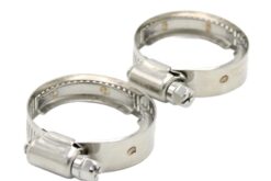 LSC 11717786146 : Pair of EGR Valve / Cooler Assy Pipe Clamps - NEW