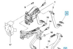 LSC 91159860 93862008 : Genuine OEM Pedal Rubber Pads Covers - NEW - Image 11
