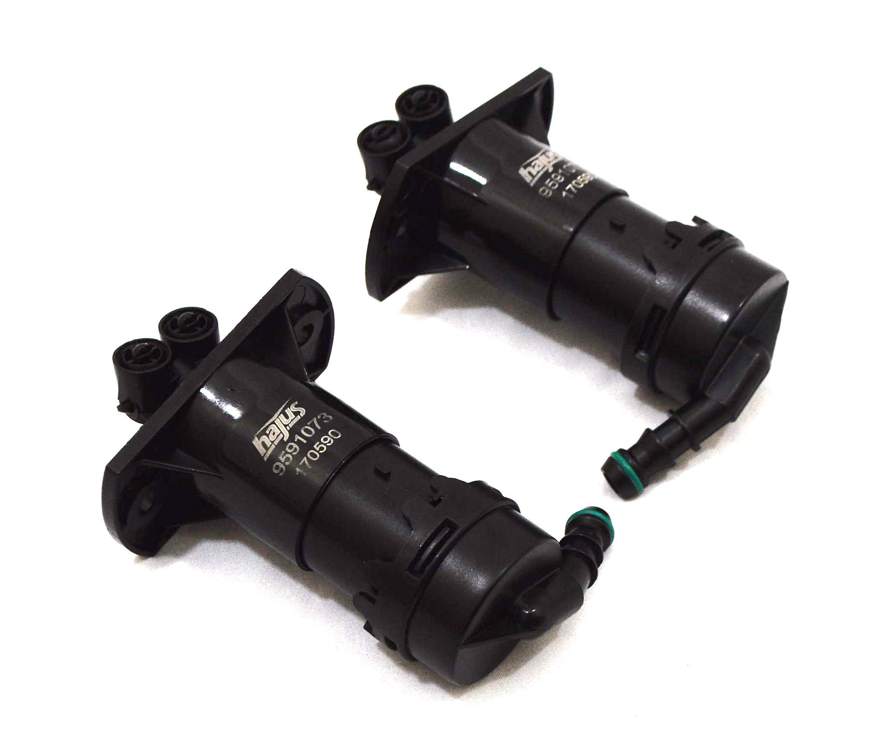 LSC 4F0955101 4F0955102 : Pair of Front Headlight Washer Jets - NEW