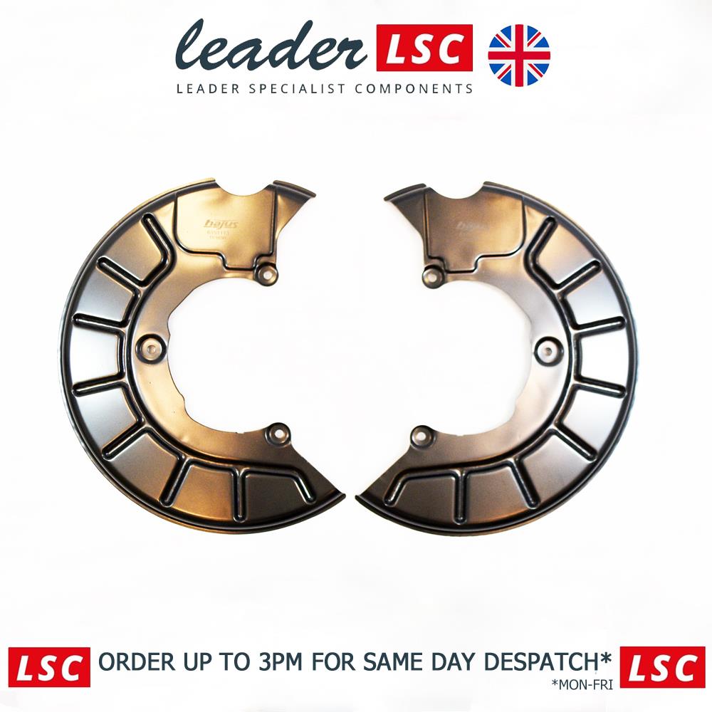 LSC 1K0615311F : Pair of Front Brake Disc Backing Plates Dust Covers Splash Guards - NEW - Image 7