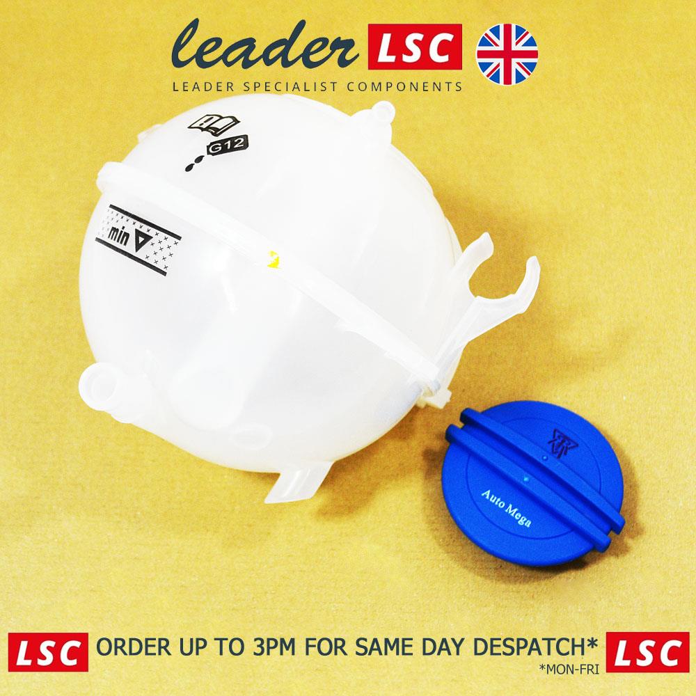 LSC 1K0121407A : Radiator Coolant Expansion Header Tank with Level Sensor and Cap - NEW - Image 10