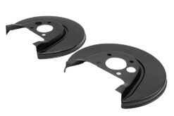 LSC 1J0615611D : Pair of Rear Brake Disc Backing Plates Dust Covers Splash Guards - NEW