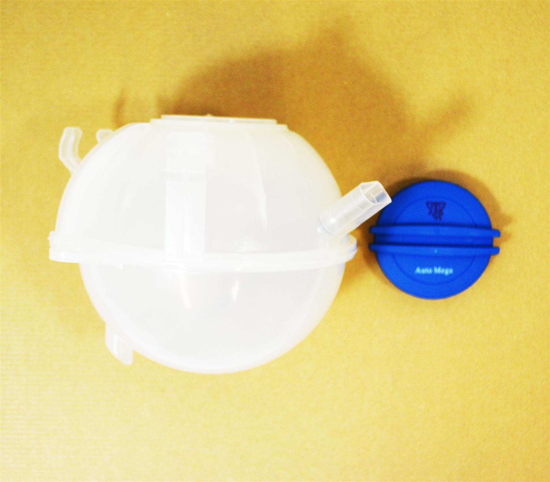 LSC 1K0121407A : Radiator Coolant Expansion Header Tank with Level Sensor and Cap - NEW - Image 4