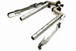 LSC 1P0955601A 1P0955602A : Pair of Front Windscreen Wiper Linkages - LHS: 213mm RHS: 235mm - NEW