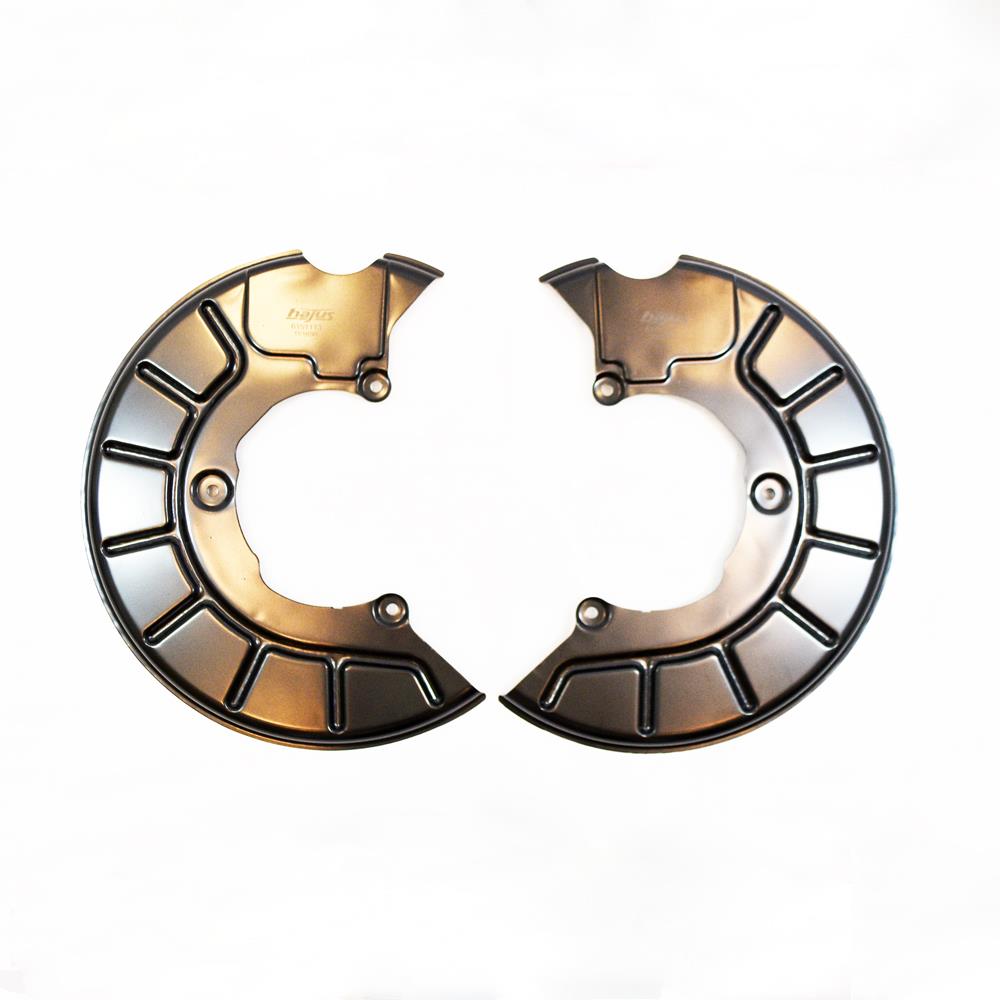 LSC 1K0615311F : Pair of Front Brake Disc Backing Plates Dust Covers Splash Guards - NEW - Image 2