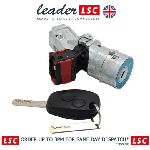 LSC 7701208408 : Ignition Lock Barrel / Cylinder with Key - NEW - Image 7