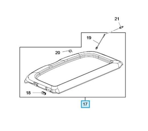 LSC 42554864 : GENUINE Rear Parcel Shelf / Load Cover (Black) - NEW - Image 11