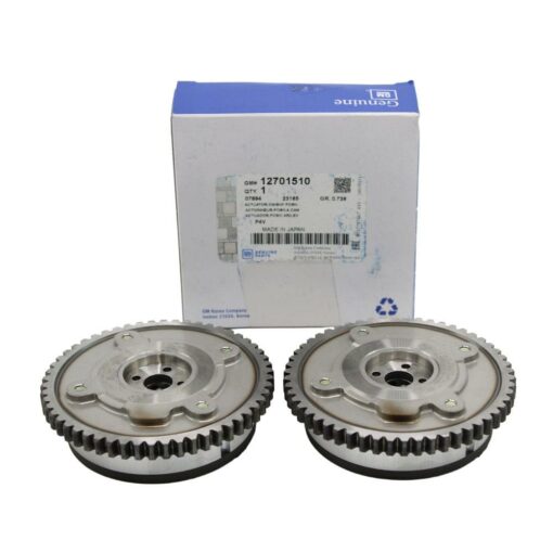 LSC 12701510 : GENUINE Set of 2 Camshaft Sprockets with Actuator - NEW - Image 3