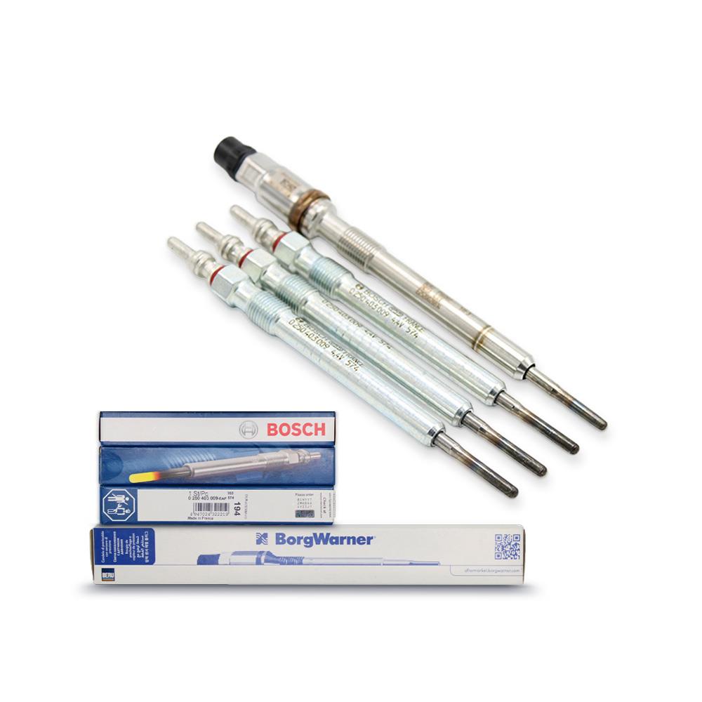 LSC 03L963319A 03L905061L : GENUINE Set of 4 Glow Plugs with Pressure Sensor for Audi Seat Skoda VW - NEW - Image 4