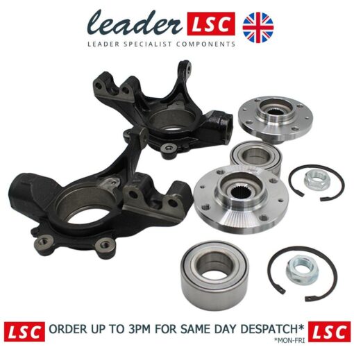 LSC 1606631080 364696 330785 335084 : Pair of Front Suspension Steering Knuckles Wheel Hubs and Bearing Kits - NEW - Image 10