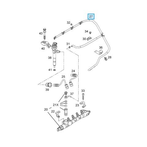 LSC 55578365 : GENUINE Diesel Return Pipe - NEW - Image 11