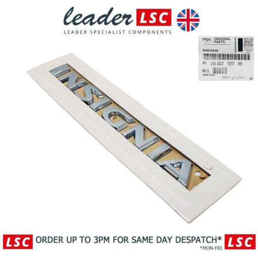 LSC 13409223 : GENUINE Vauxhall Tailgate Emblem Badge - NEW - Image 6