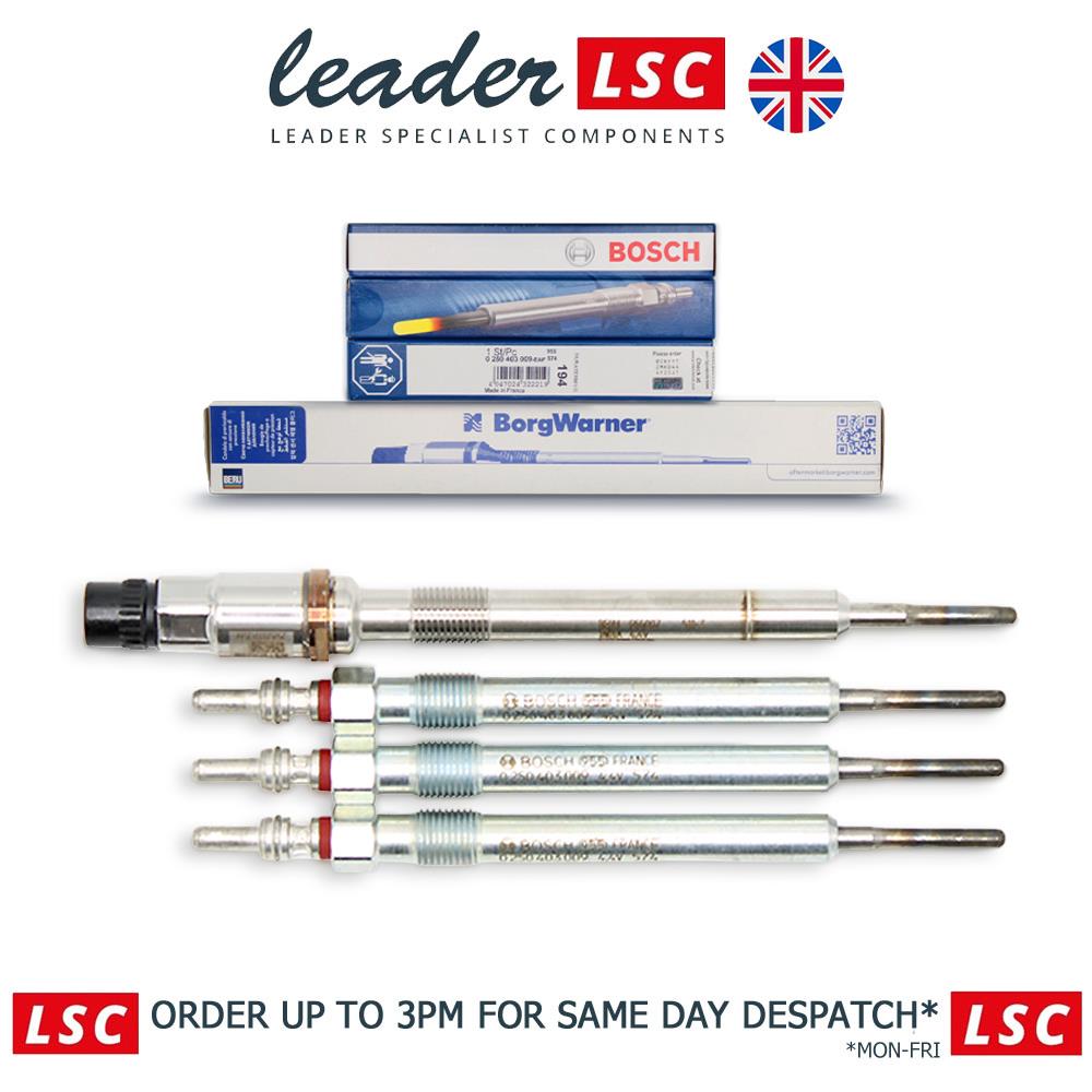 LSC 03L963319A 03L905061L : GENUINE Set of 4 Glow Plugs with Pressure Sensor for Audi Seat Skoda VW - NEW - Image 6