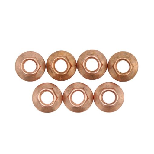 7 x 90502418 - M8 Manifold Nuts with 10mm Hex Head / Spanner - NEW - Image 2