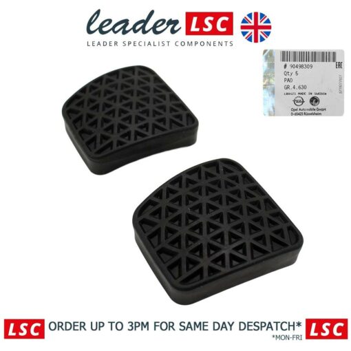 90498309 : Pair of Genuine OEM Brake & Clutch Rubber Pedal Pads - NEW - Image 7