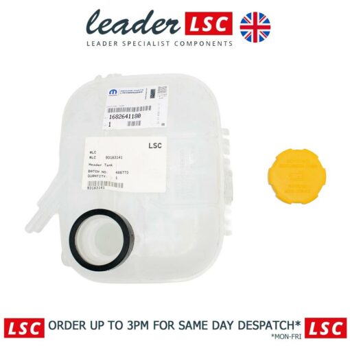 LSC 93183141 + 09202799 : GENUINE Coolant Expansion Header Tank & Cap - NEW - Image 10