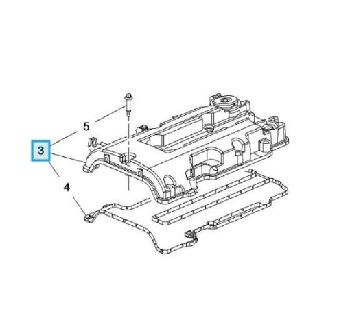 LSC 55573746 : CYLINDER HEAD / CAM COVER & GASKET - NEW - Image 11