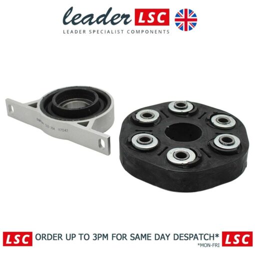 LSC 26127521856 26117542238 : Propshaft Centre Mount with Bearing and Flexi Joint Front Rubber for BMW - NEW - Image 10