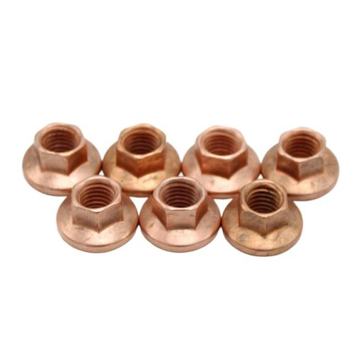 7 x 90502418 - M8 Manifold Nuts with 10mm Hex Head / Spanner - NEW