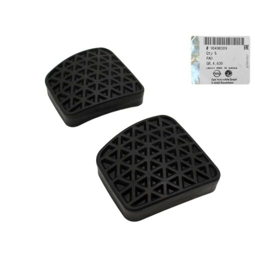 90498309 : Pair of Genuine OEM Brake & Clutch Rubber Pedal Pads - NEW - Image 2