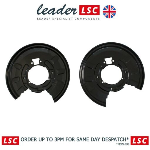 LSC 34211166107 : Pair of Rear Brake Dust Shields / Splash Guards - NEW - Image 10