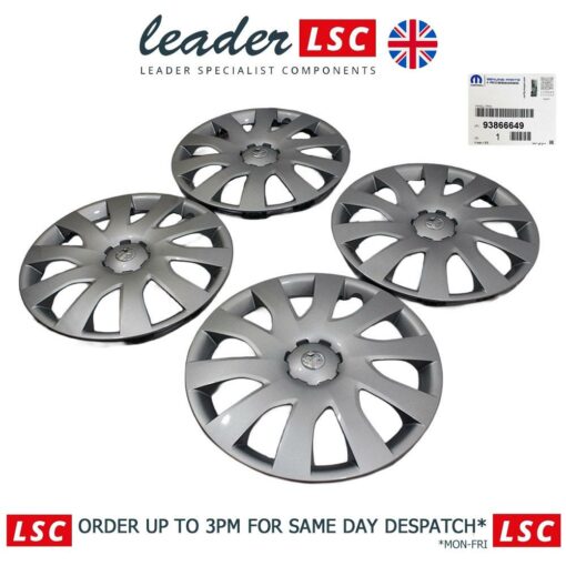 LSC 93866649 : Genuine Set of 4 16" Wheel Cover Trims - NEW - Image 6