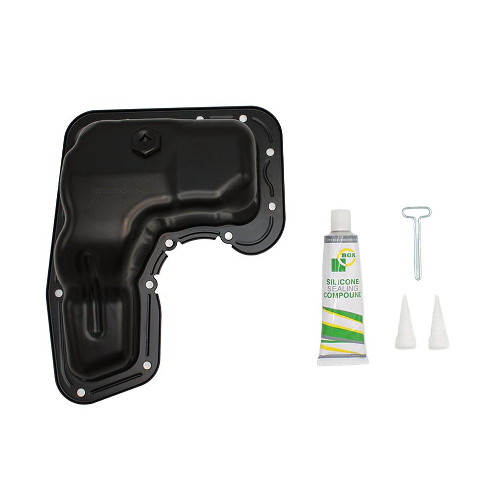 LSC 9834236780 : Engine Oil Pan Sump and Sealant with Drain Plug - NEW - Image 2