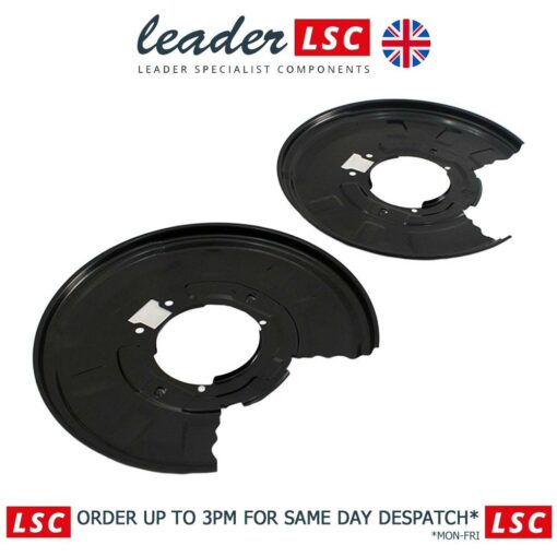 LSC 34211166107 : Pair of Rear Brake Dust Shields / Splash Guards - NEW - Image 7