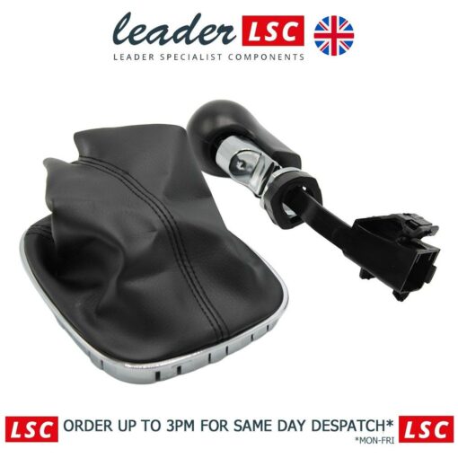 LSC 55496814 : Gearshift Stick Lever & Knob with Black Boot / Gaitor - NEW - Image 6