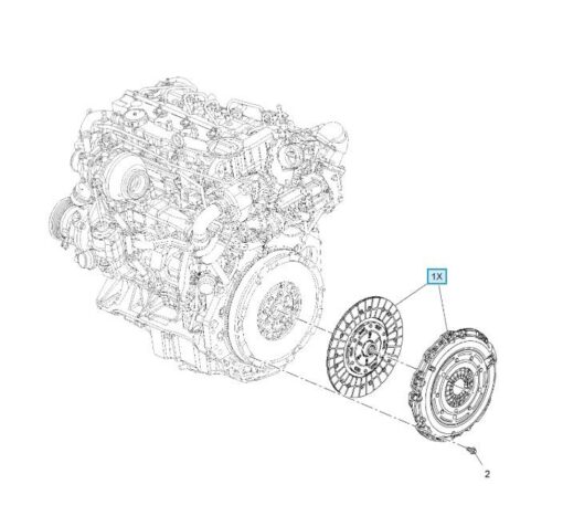 LSC 55485511 : GENUINE Vauxhall Clutch Kit for M40 Manual Gearbox - NEW - Image 11