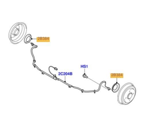 LSC 1061678 : Rear ABS Sensor Ring - NEW - Image 11