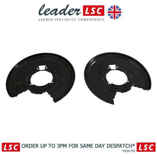 LSC 34211166107 : Pair of Rear Brake Dust Shields / Splash Guards - NEW - Image 8