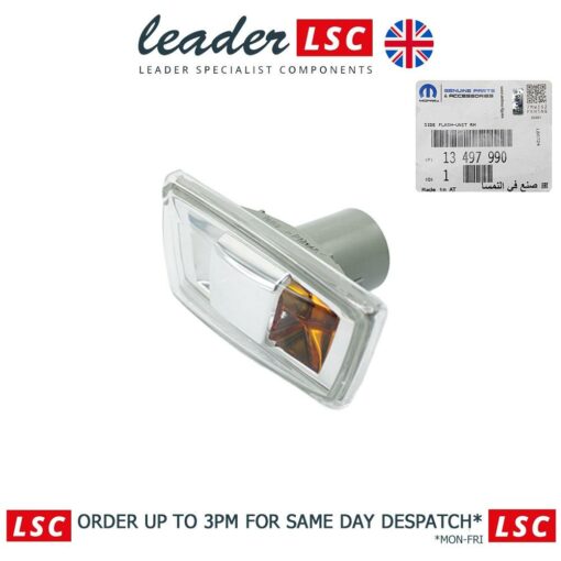LSC 13252456 : GENUINE Drivers / Right Hand SIDE REPEATER / INDICATOR LENS - NEW - Image 6