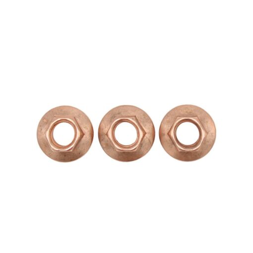 3 x 90502418 - M8 Manifold Nuts with 10mm Hex Head / Spanner - NEW - Image 2