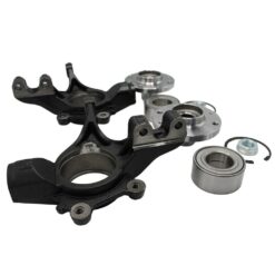 LSC 1606631080 364696 330785 335084 : Pair of Front Suspension Steering Knuckles Wheel Hubs and Bearing Kits - NEW